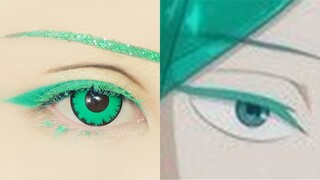 Phosphophyllite from Houseki no Kuni | Tutorial: Anime Eye Makeup 275