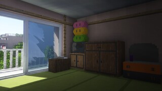 【Gaming】【Clannad】 Recreating Tomoya & Nagisa's apartment on Minecraft