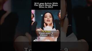 10 Kpop Artists Most Music Show Wins 2023