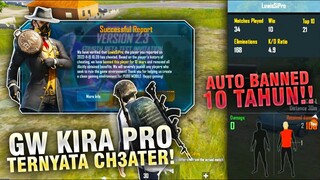 PLAYER KD 5 INI SAYA BANNED 10 TAHUN! TERLALU JAGO! - PUBG MOBILE