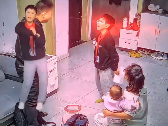 The kid brother's bent back for years is finally straightened.