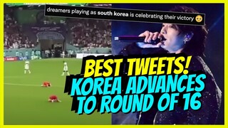 Best Tweets as SOUTH KOREA are THROUGH TO THE ROUND OF 16 at the 2022 FIFA World Cup