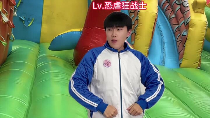 What if Playing on an Inflatable Bounce House Was a Game?