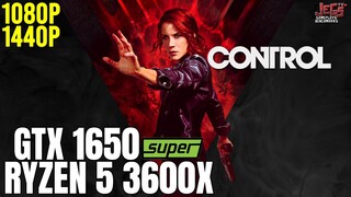 Control | Ryzen 5 3600x + GTX 1650 Super | 1080p, 1440p benchmarks!