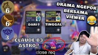 CLAUDE B3 ASTRO ! DRAMA NGEPOR BERSAMA VIEWER NGAKAK ! WKWK MAGIC CHESS INDONESIA