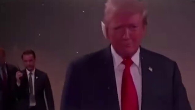 Michael Jackson gently pushed his friend's head