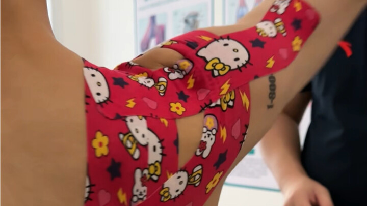 ใช้เทปพยุงกล้ามเนื้อยังไง? บาดเจ็บที่ไหล่ต้องแปะเทปยังไง?