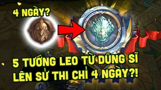 MLBB | TOP 5 TƯỚNG NEWBIE NÊN MUA 1 LÈO TỪ DŨNG SĨ LÊN SỬ THI TRONG VỎN VẸN 4 NGÀY?! | Tốp Mỡ Gaming