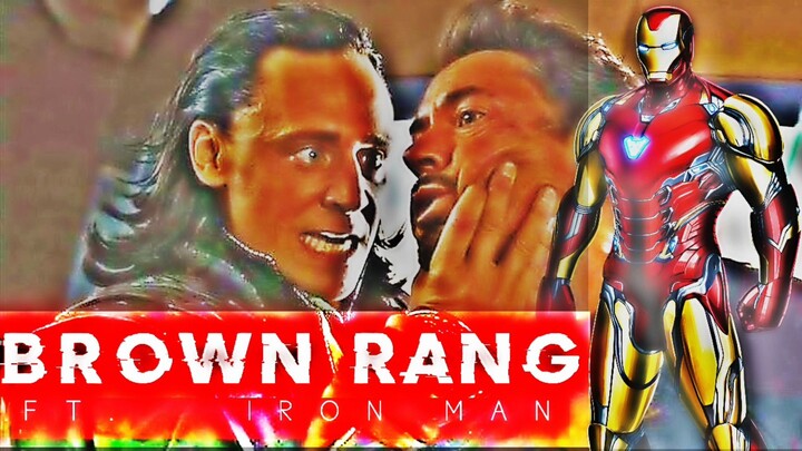BROWN RANG - IRON MAN EDIT STATUS | iron man status | brown rang edit iron man |