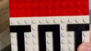 Lego recreates the Minecraft workbench. What can it make?