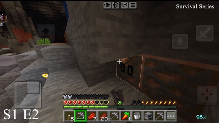 New World S1 | survival series E2 | Full Iron Armor |