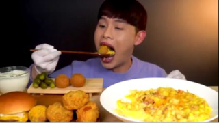 Chân gà chiên Mukbang #mukbang #asmr