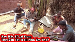 Ngày Thứ 7 làm Trình Tường Gia đình Antonio hốt hoảng với món thịt ếch|| 2Q Vlogs cuộc sống châu phi