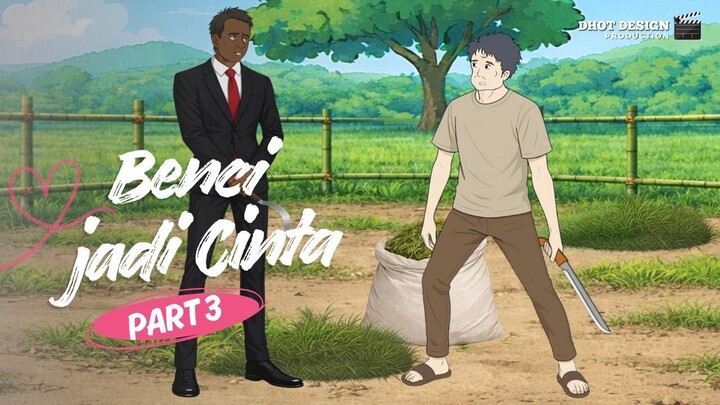 BENCI JADI CINTA PART 3 - Drama Animasi