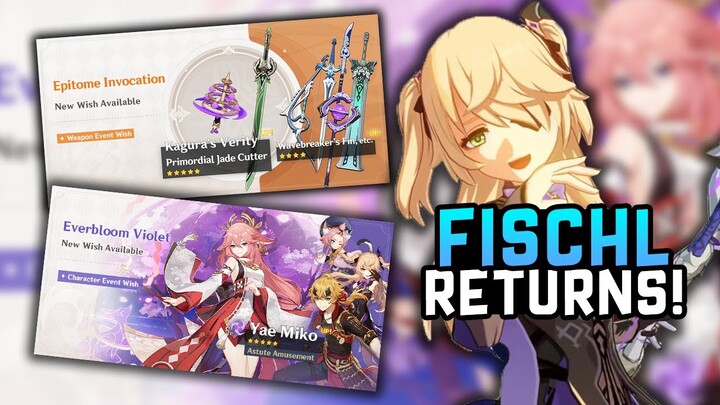 I CAN'T BELIEVE THEY'RE BACK! NEW Patch 2.5 Banner Review + Yae Miko Weapon & F2P Oathsworn Review