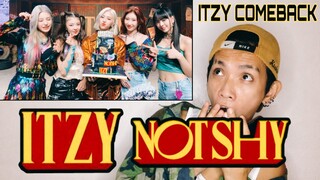 ITZY "NOT SHY" M/V REACTION