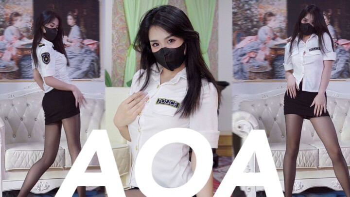 【Yueli ForU】Jangan berani melawan kakak ya ❤ Tarian rok pendek AOA yang diminta penggemar