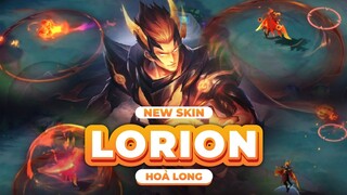HIỆU ỨNG + ÂM THANH LORION - HOẢ VÂN TÀ THẦN | NEW SKIN LORION LAVA SPAWN