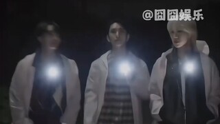 三个人在镜子上写名字都默契的避开了自己的本名 #seventeen #徐明浩 #洪知秀 #尹净汉 #搞笑