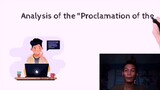 Analysis of Proclamation of the Philippine Independence