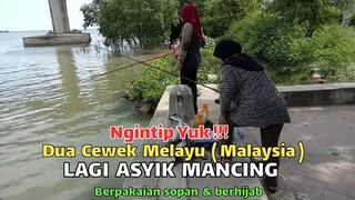 Ngintip cewek mancing yuuk!! Pemancing gemblung usil dikit