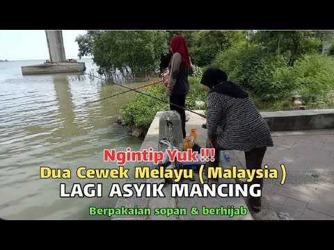 Ngintip cewek mancing yuuk!! Pemancing gemblung usil dikit