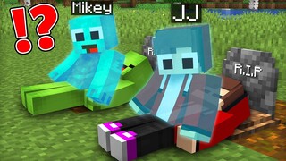 How Baby Mikey & JJ Shapeshift to GHOST in Minecraft challenge GHOSTS (Maizen Mizen Mazien)