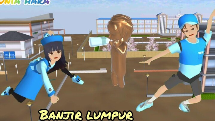 น้ำท่วมโคลนเพราะลูกยักษ์ขอนม😂 Yuta Mio กลายเป็นเจ้าหน้าที่ตำรวจ ซากุระโรงเรียนจำลอง