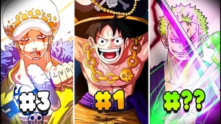 Xếp Hạng Sức Mạnh 11 Siêu Tân Tinh Ở Thời Điểm Hiện Tại Trong One Piece