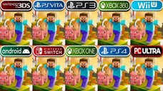 Minecraft | 3DS vs Vita vs PS3 vs Xbox 360 vs Wii U vs Android vs Nintendo Switch vs Xbox One vs PS