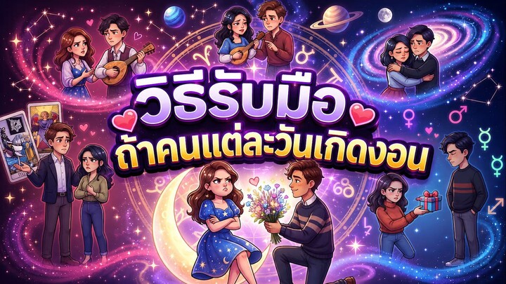 วิธีรับมือ ถ้าคนแต่ละวันเกิดงอน l Astrotopia