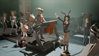 两脚马儿无法停下