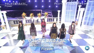 Yasashisa de Afureru You ni by Flower — Live Performance on Music Station [2nd September 2016]