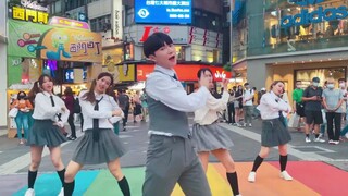 王心凌-愛你舞蹈 乘風破浪remix Cover |西門町街頭彩虹版