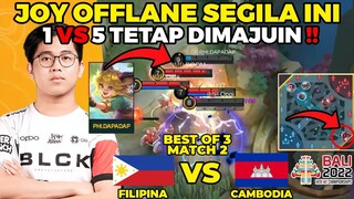 HERO APA INI COK 1 VS 5 DIMAJUIN - GRANDFINAL INDONESIA VS FILIPINA LAGI COK - PH VS KAMBOJA GAME 2
