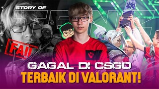 GAGAL TRAGIS Di CSGO, TenZ JADI TUHAN Di VALORANT | Story of TenZ - Lazy Story