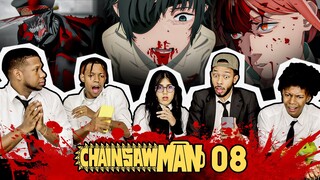 CHAINSAW MAN 08 (Reacción) | Tiroteo!