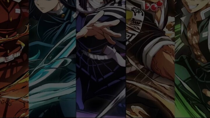 【au cover】The Demon Slayer Corps Pillars All-male Group Still Miss You