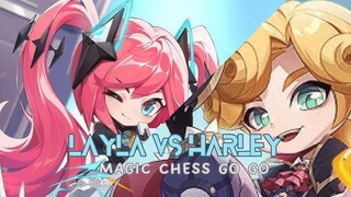 LAYLA VS HARLEY (COMMANDER) | GAMEPLAY | MAGIC CHESS GO GO | MCGG