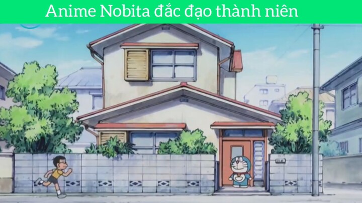 chạy về phía Doraemon