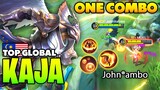 Back To Meta! Deadly Kaja Combos Destroy The Enemy Core | Top Global Kaja John®ambo ~ Mobile Legends