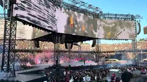 bts would tour arirang Stanford day 1