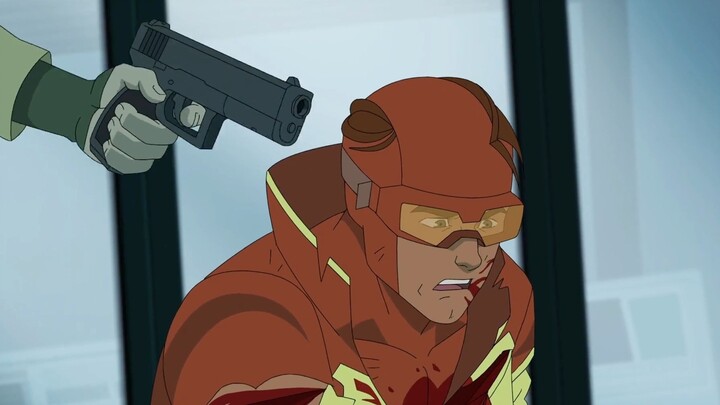 Not my friend? You were shot in the head and you can still fight?! [Invincible Young Hero]