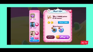 CANDY CRUSH SAGA LEVEL 1694 NEW VERSION NO BOOSTER