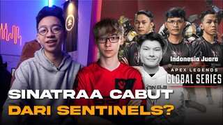 TenZ TETAP Di Sentinels, Sinatraa CABUT? Indonesia TERKUAT Di APEX LEGENDS! - Lazy News Esports