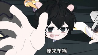 Sau khi thoát chết, anh ta dùng sữa bột làm tro.