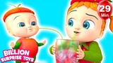 Saya sedikit stroberi 🍓🍌 Lagu Anak | BST Kids Bahasa Indonesia