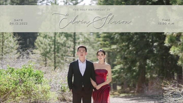Holy Matrimony Of Edwin Shawpindo And Sharon Gautama
