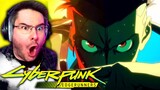MY FIRST TIME WATCHING CYBERPUNK EDGERUNNERS! | Cyberpunk Edgerunners Episode 1 REACTION