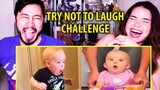 TRY NOT TO LAUGH CHALLENGE | FUNNY KIDS | Reaction!